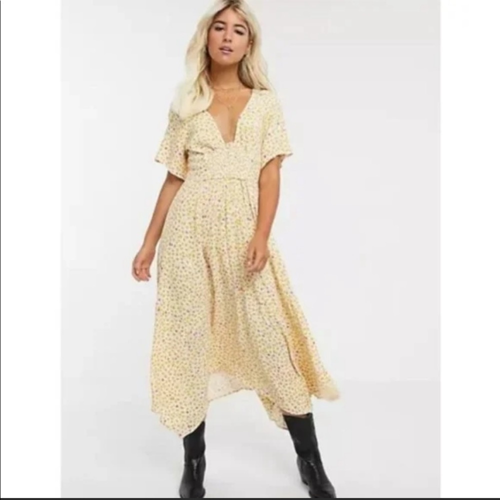 Free People In Full Bloom midi Dress